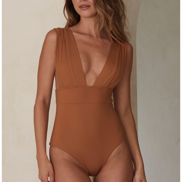 Monday Swimwear Other - MONDAY SWIMWEAR Aruba One Piece - Toffee